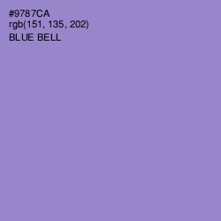 #9787CA - Blue Bell Color Image